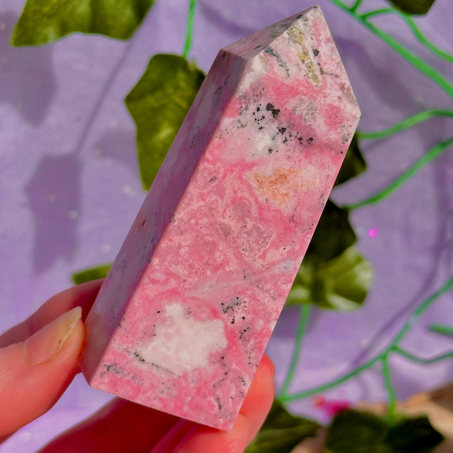 peruvian rhodonite towers ~ choose your own