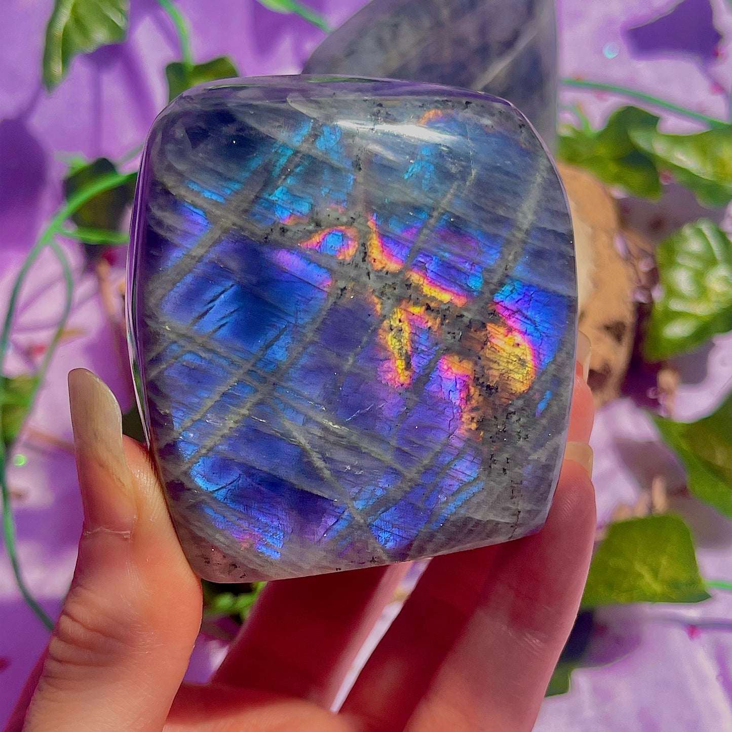 labradorite freeform medium ~ intuitively chosen