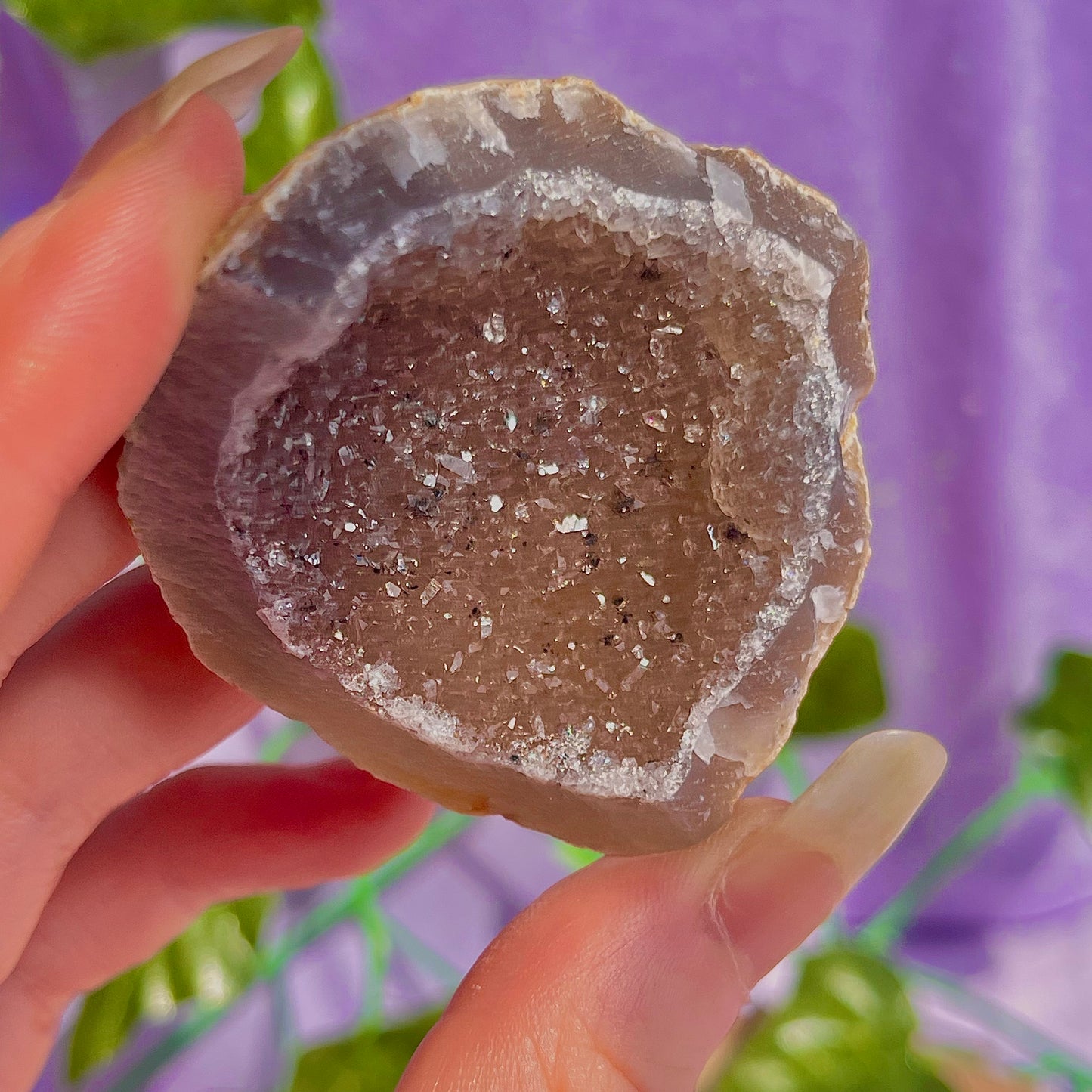 druzy agate geodes C1-5