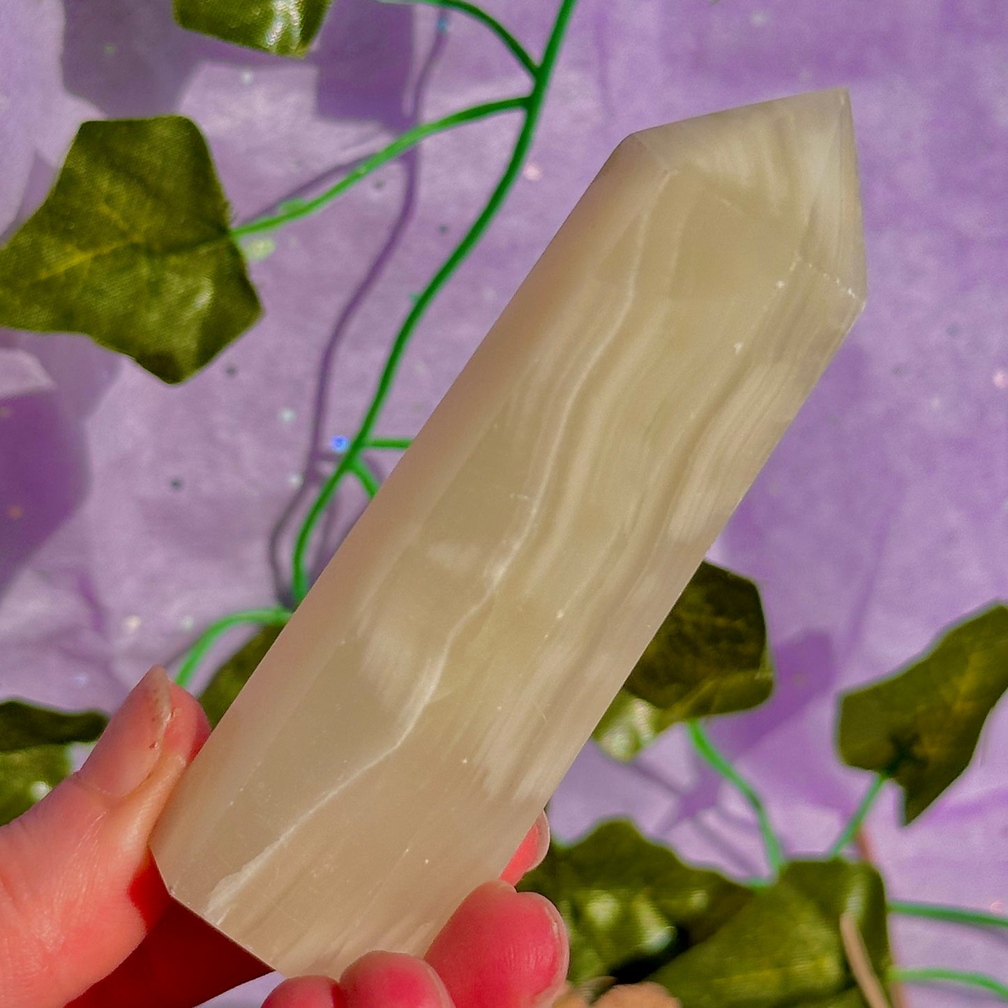 green towers ~ green fuchsite & banded calcite/onyx ~ choose your own