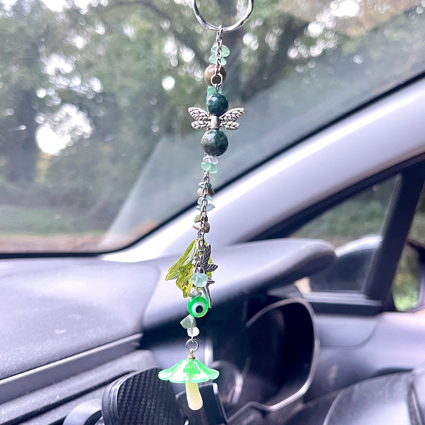 fairy forest car charm