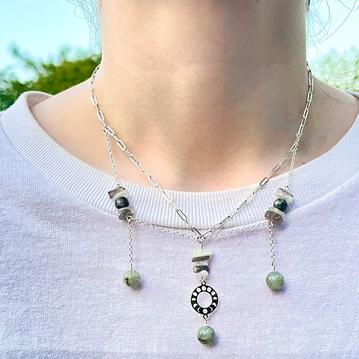 going through phases necklace