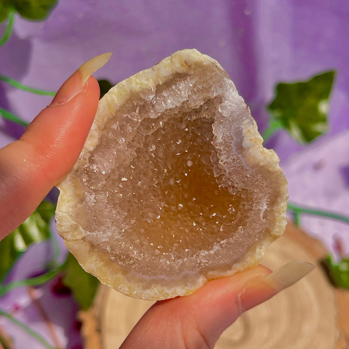 druzy agate geodes A1-5
