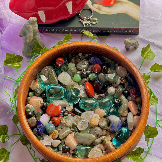 this is the crystal of a killer confetti mix