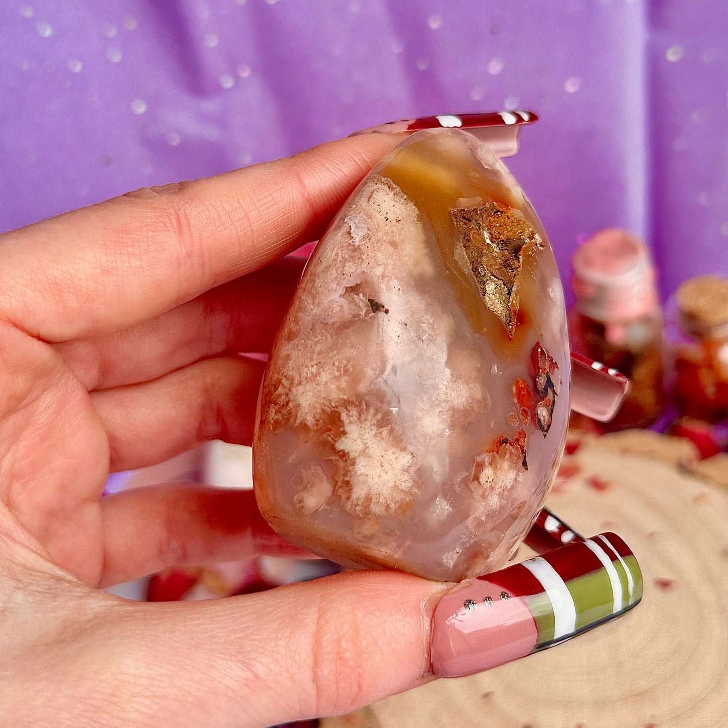 flower agate freeform B