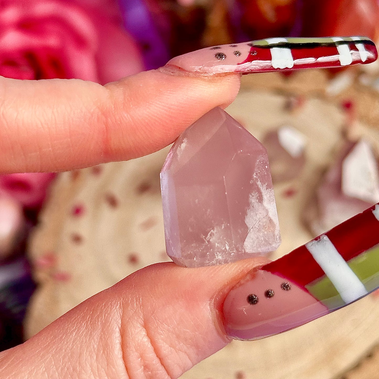 pink lithium quartz ~ choose your own