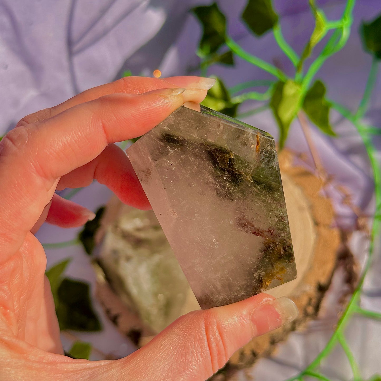 garden quartz freeform ~ intuitively chosen