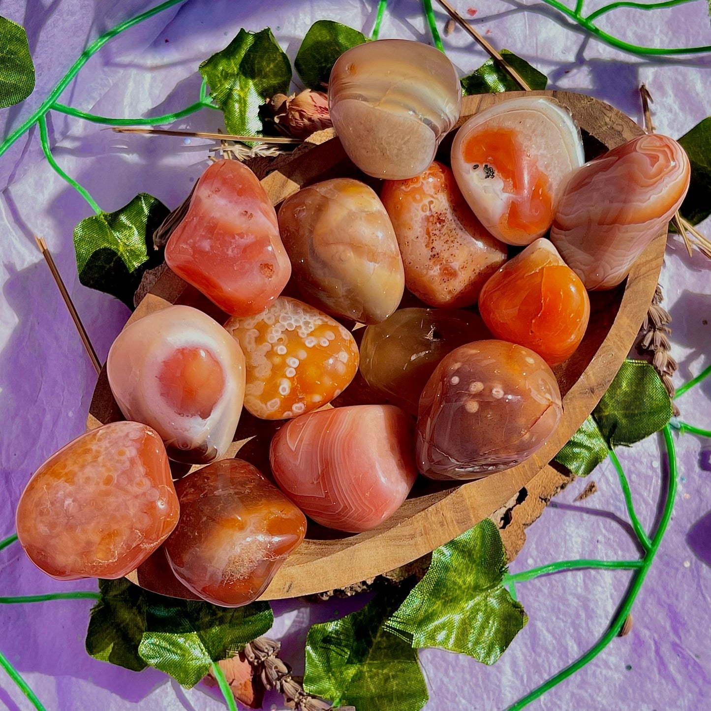 carnelian tumble