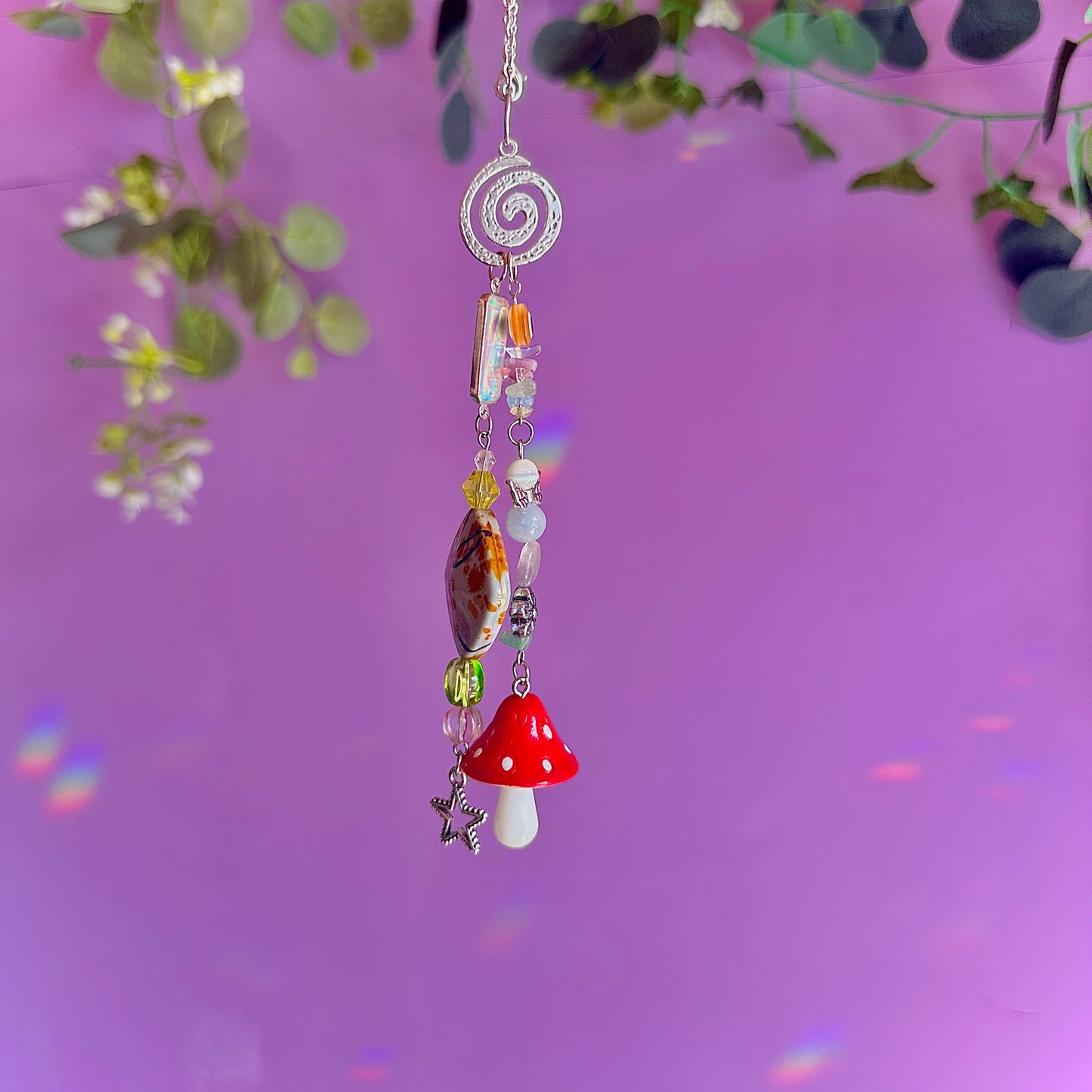 a fae’s garden car charm