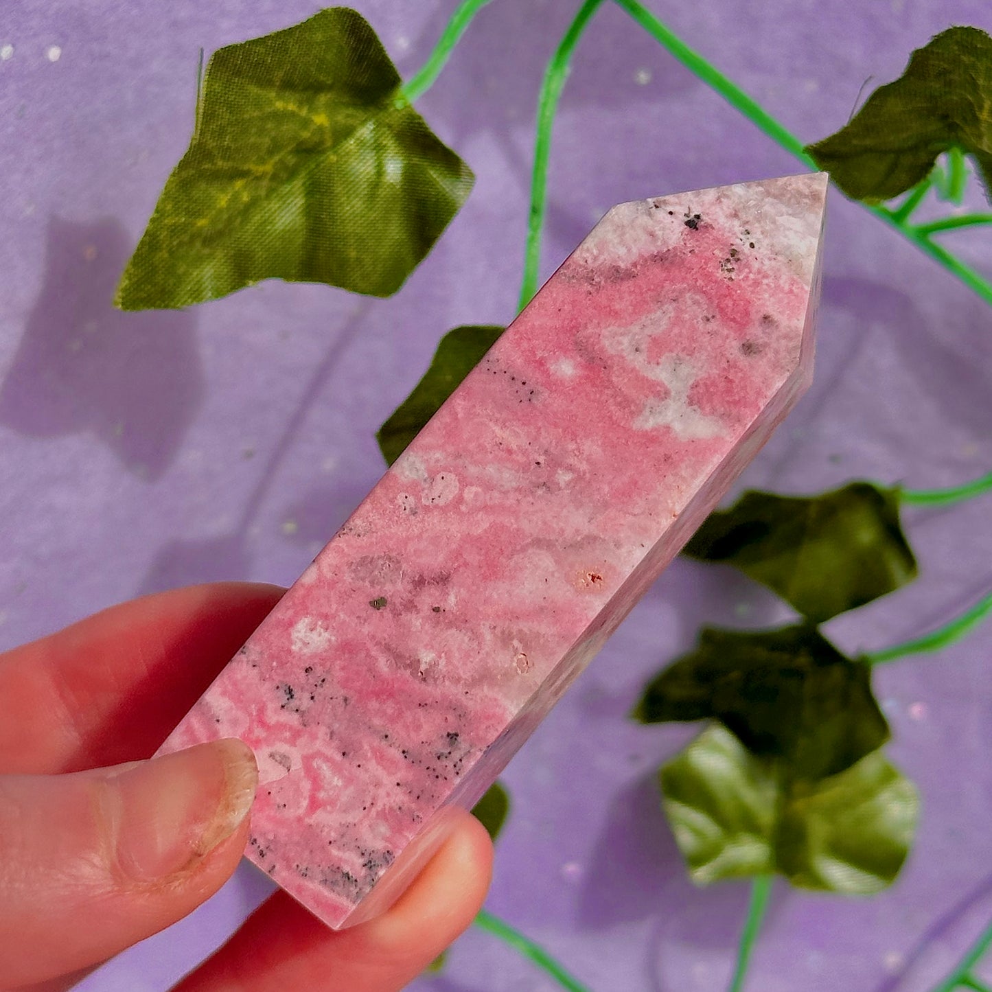peruvian rhodonite towers ~ choose your own