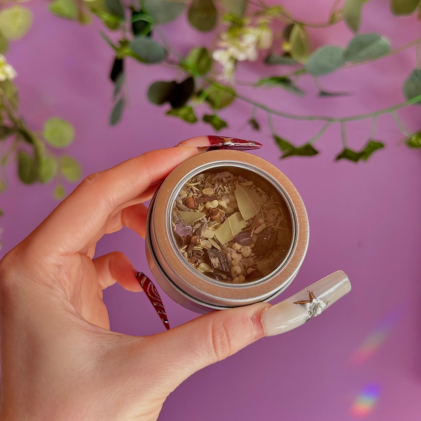 handmade spell blend tins ~ choose your intention