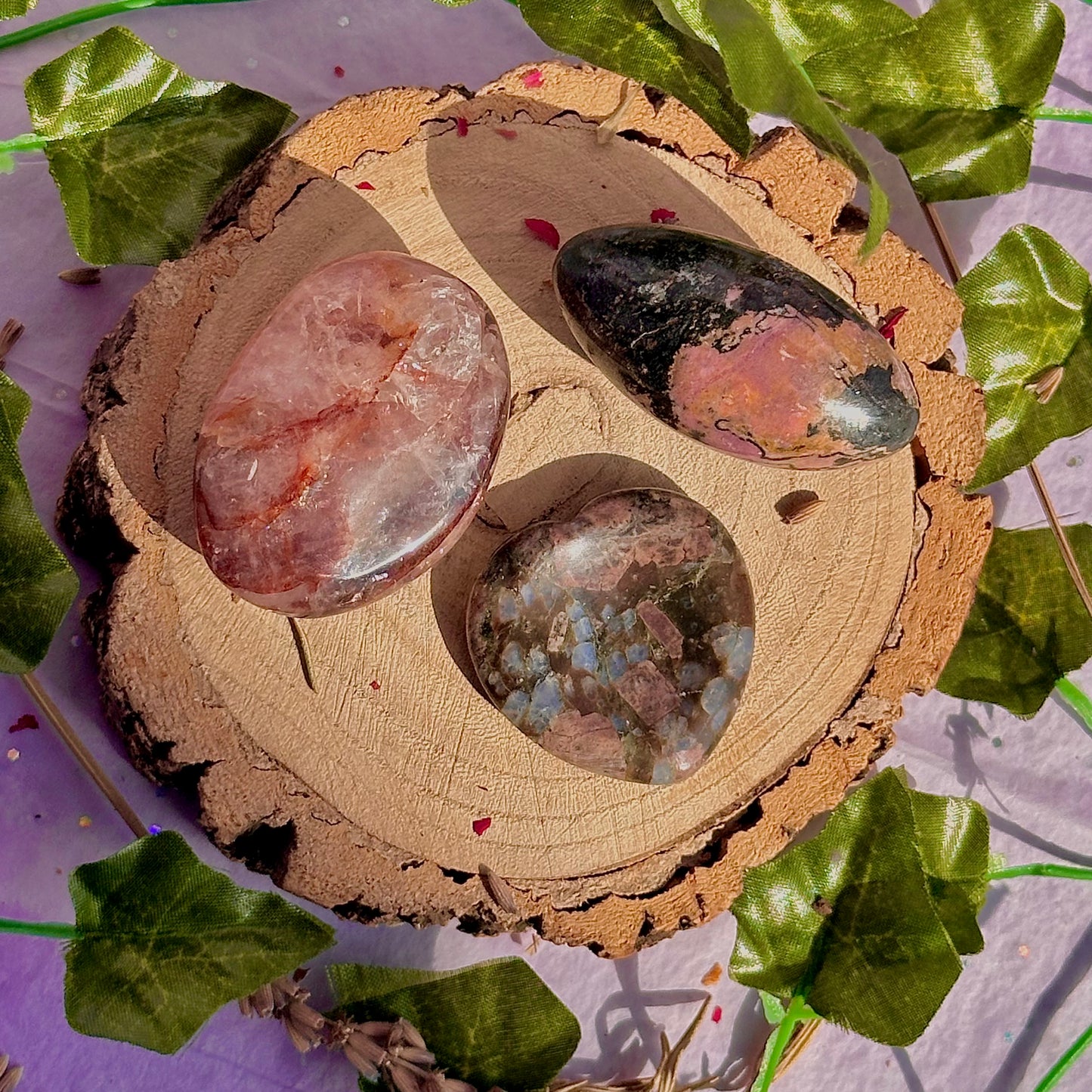 mixed palm stones ~ choose your own