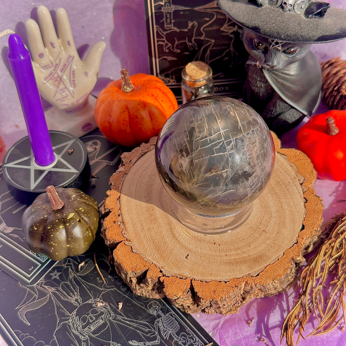black moonstone sphere