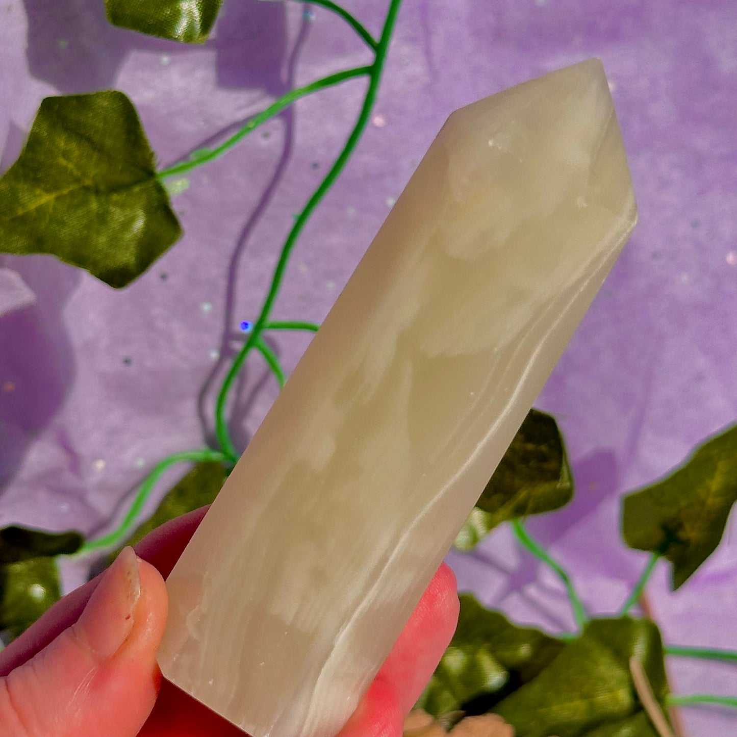 green towers ~ green fuchsite & banded calcite/onyx ~ choose your own