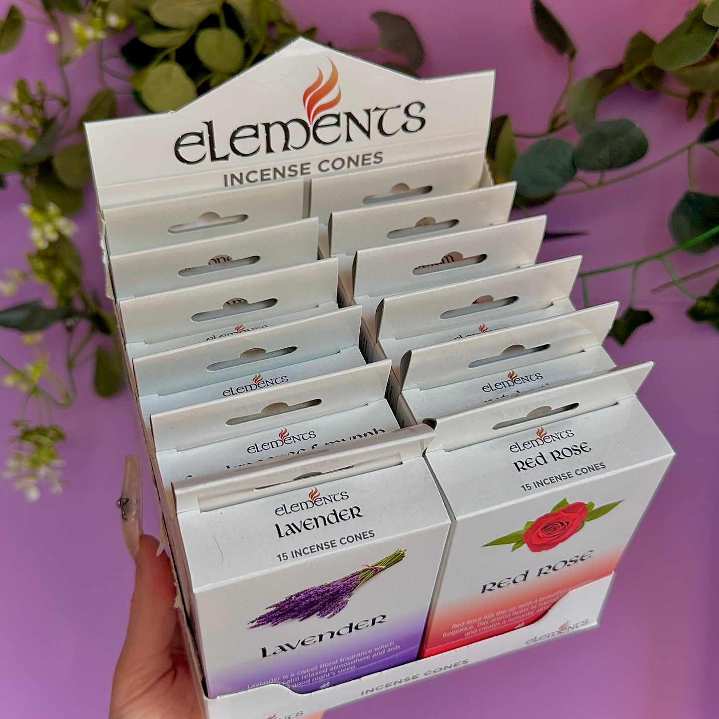 elements incense cones