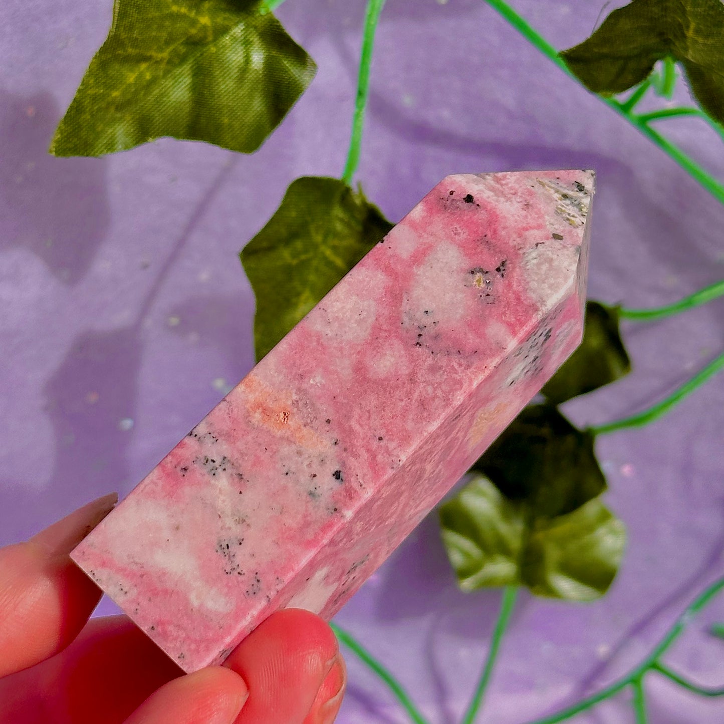 peruvian rhodonite towers ~ choose your own