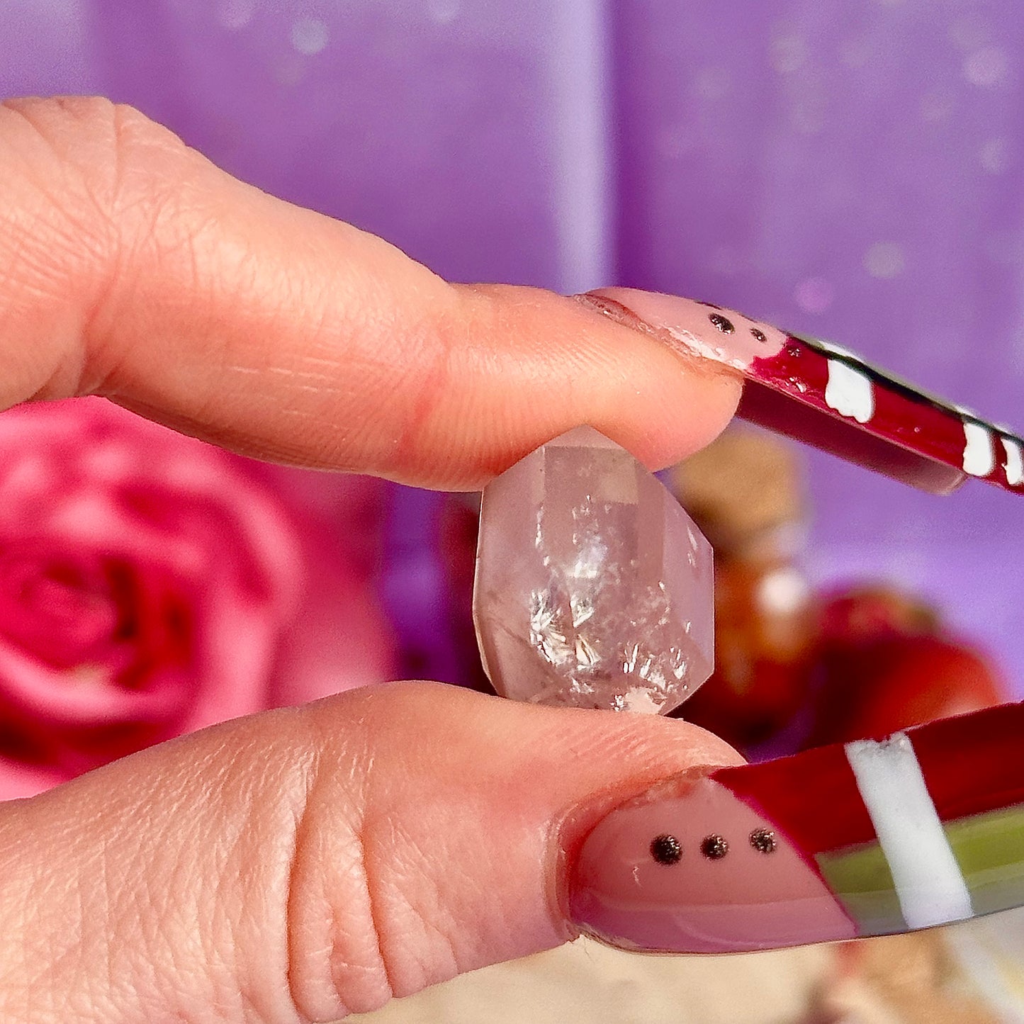 pink lithium quartz ~ choose your own