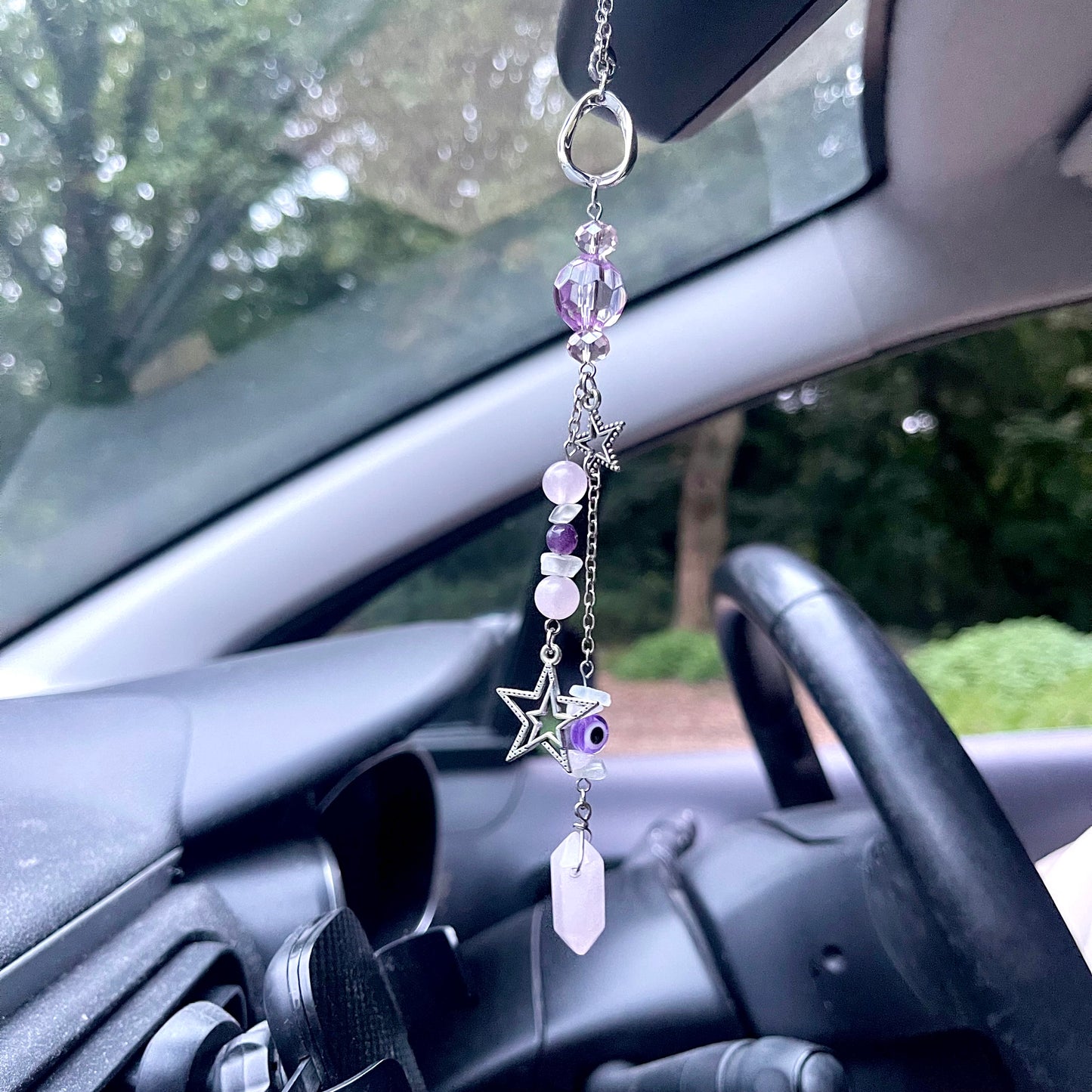starry eyes car charm