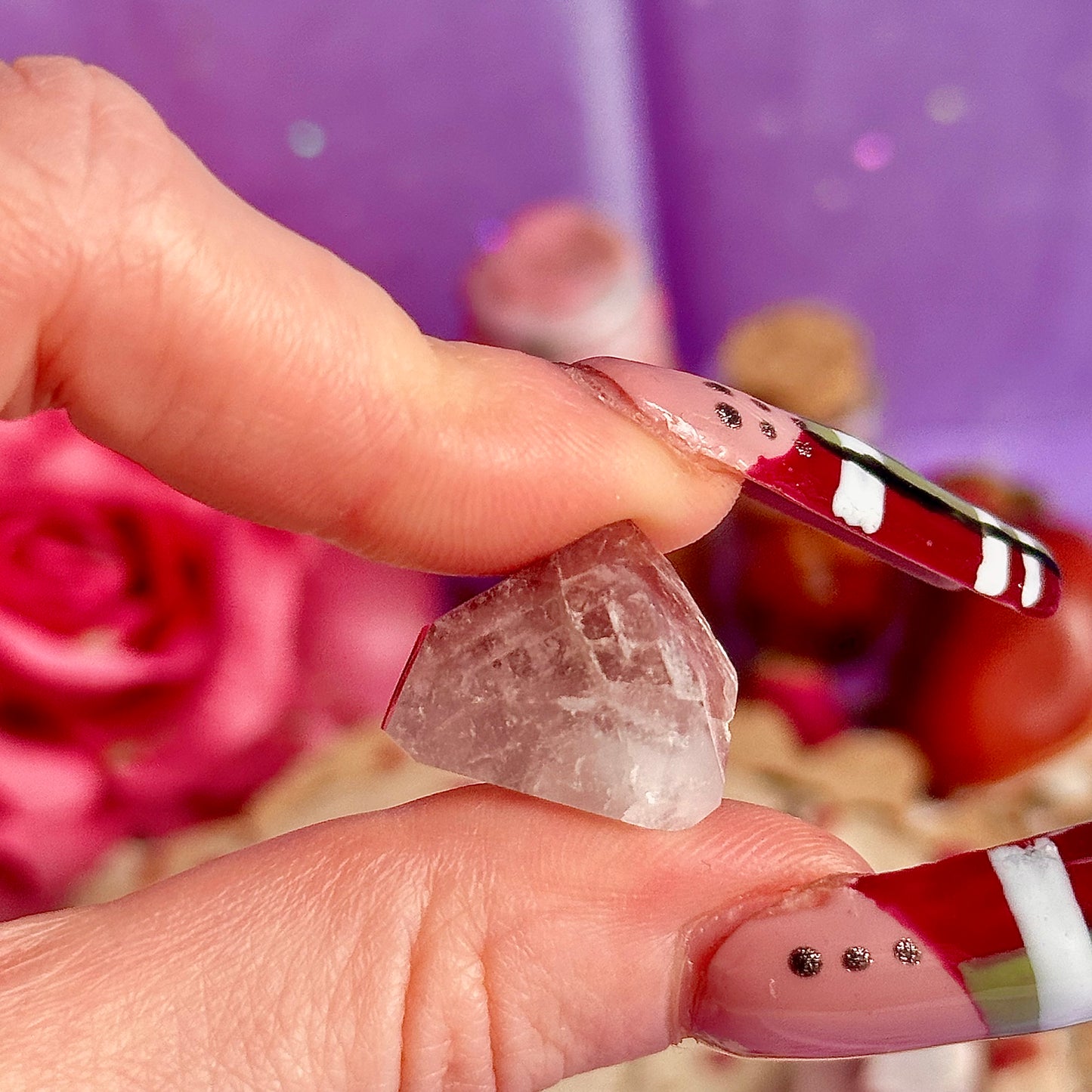 pink lithium quartz ~ choose your own