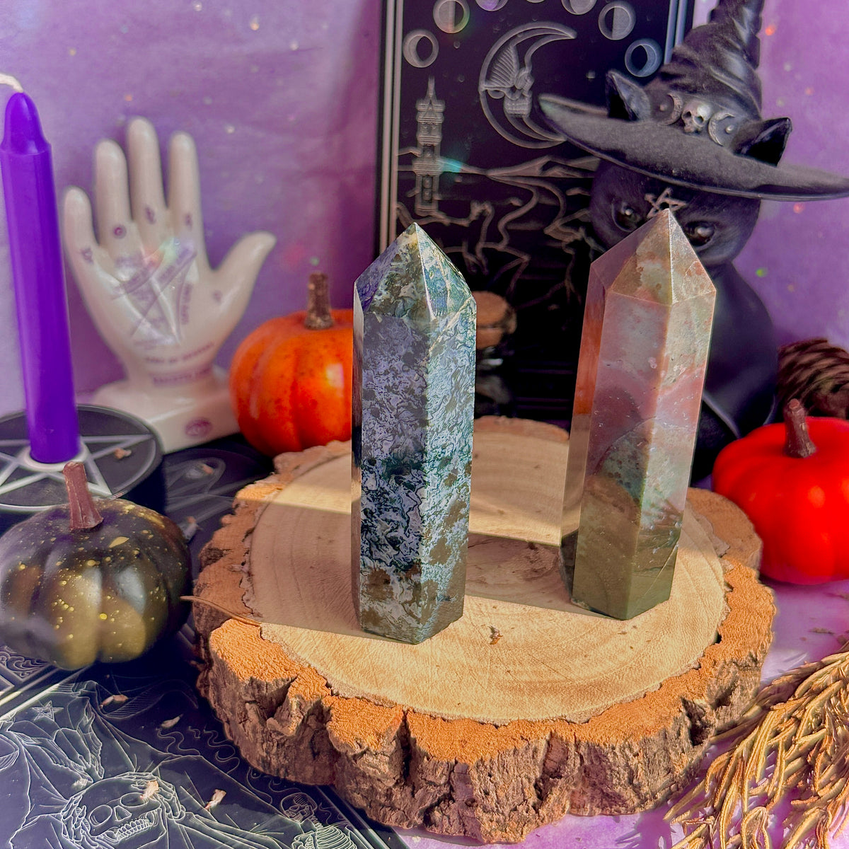 moss agate towers ~ choose your own