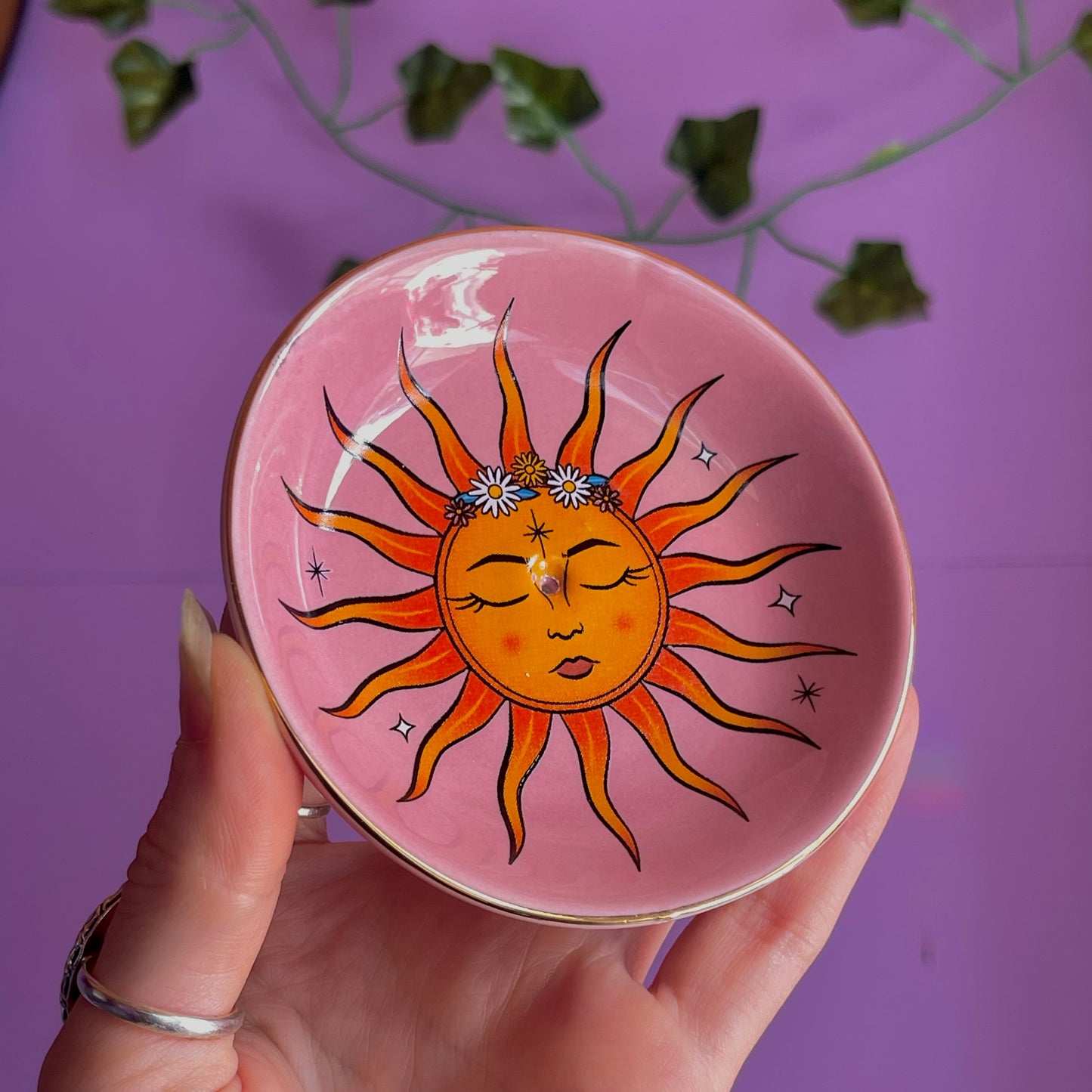 the sun celestial incense holder