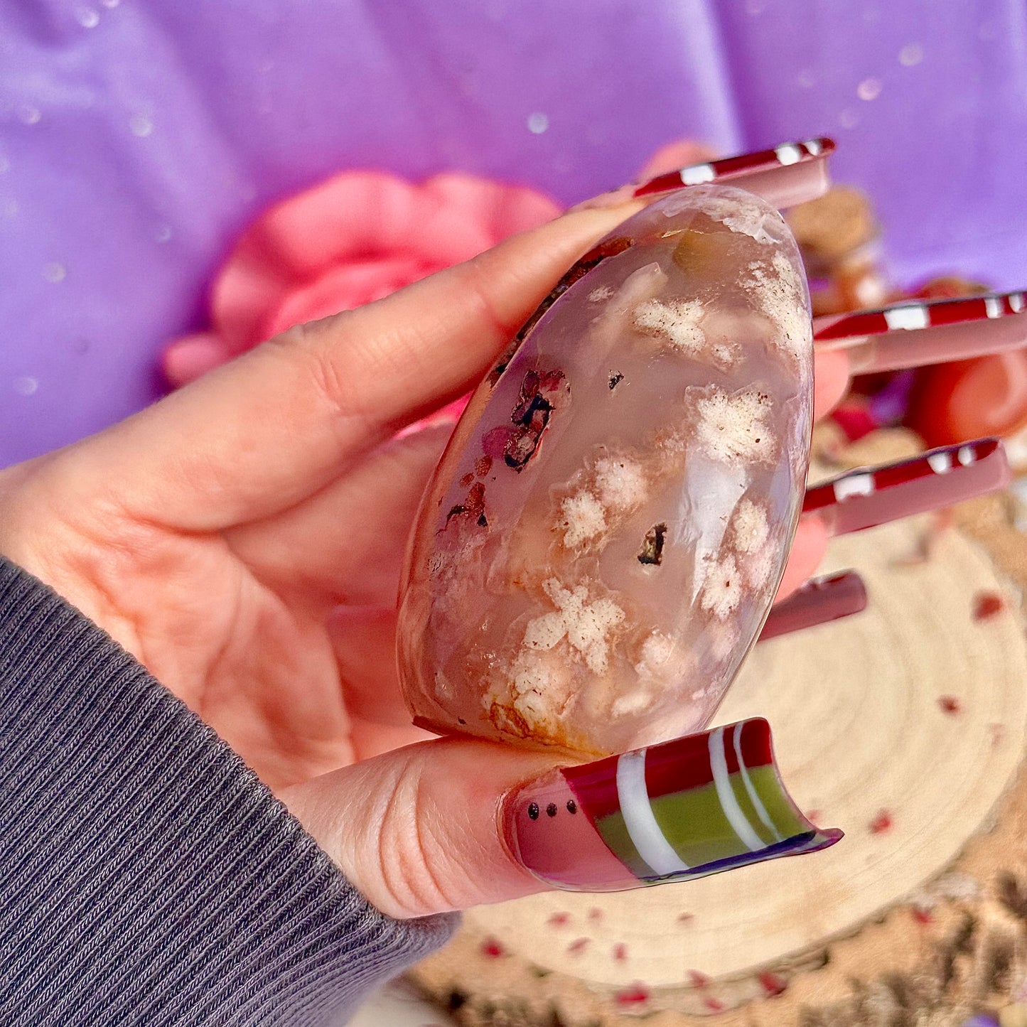 flower agate freeform B