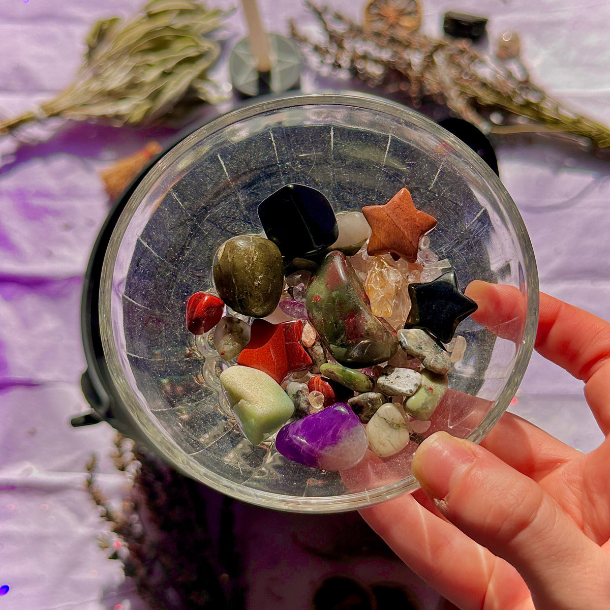 there’s a little witch in all of us crystal confetti mix