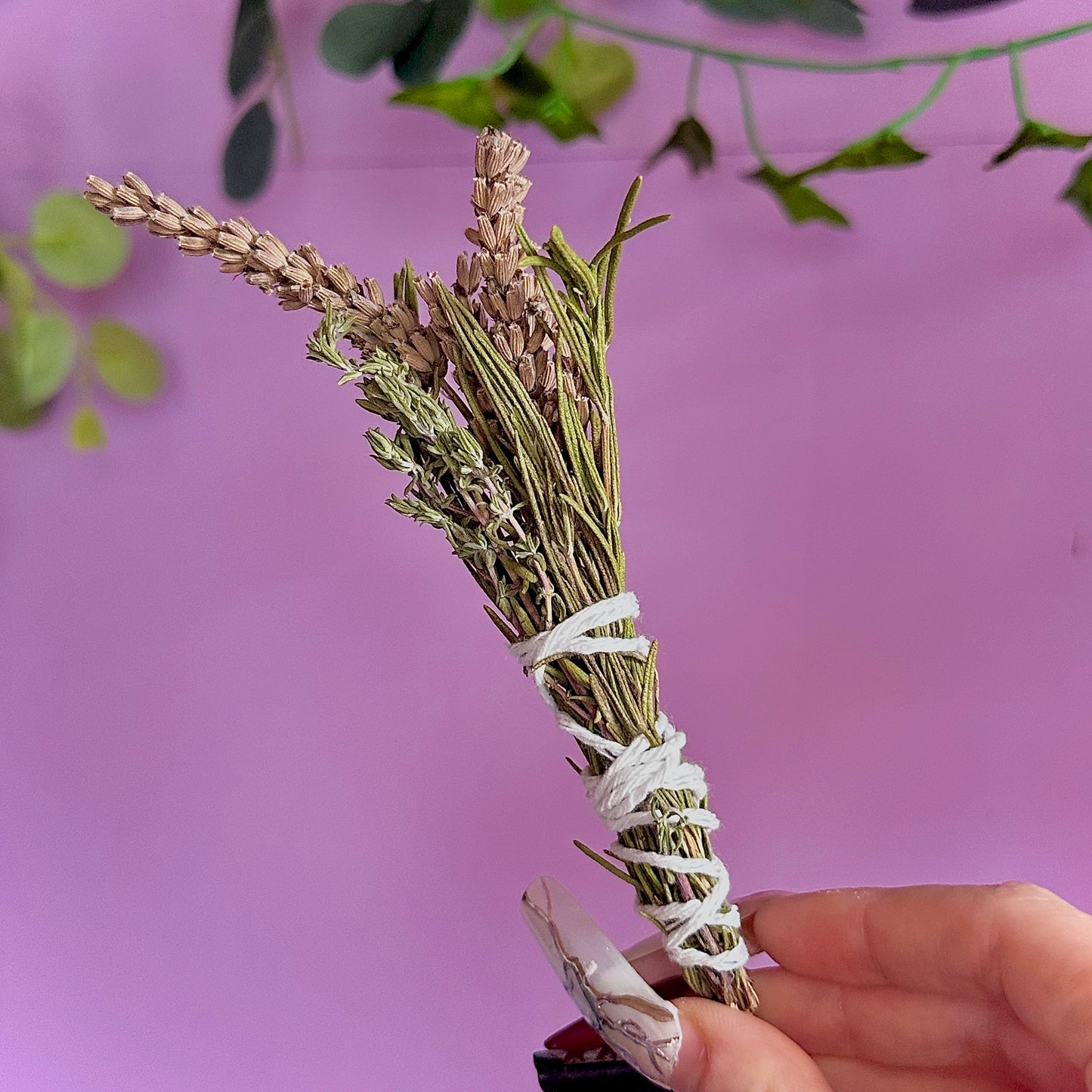 handmade herbal cleansing wands
