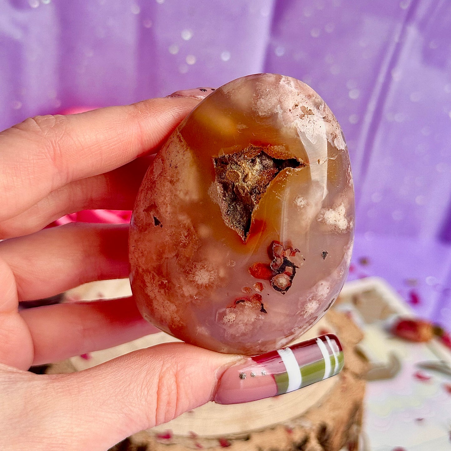 flower agate freeform B