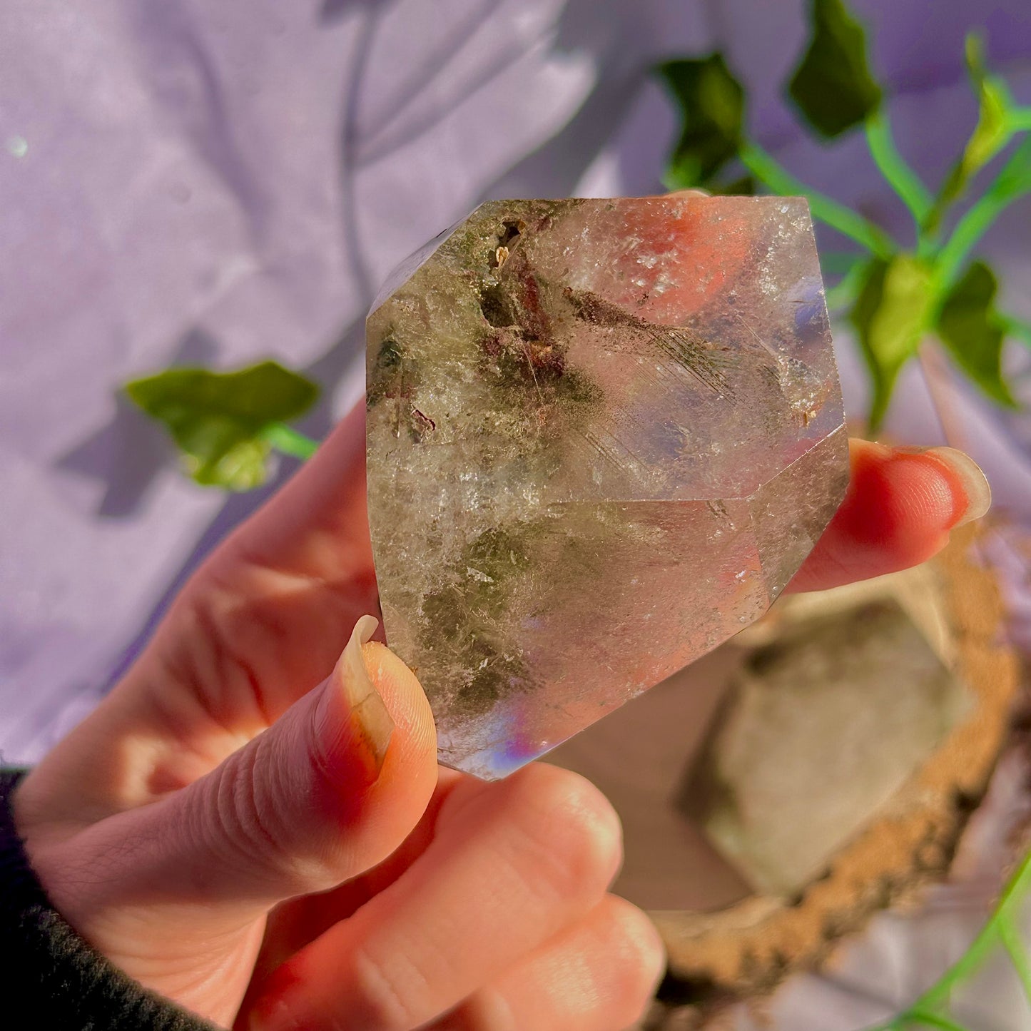 garden quartz freeform ~ intuitively chosen