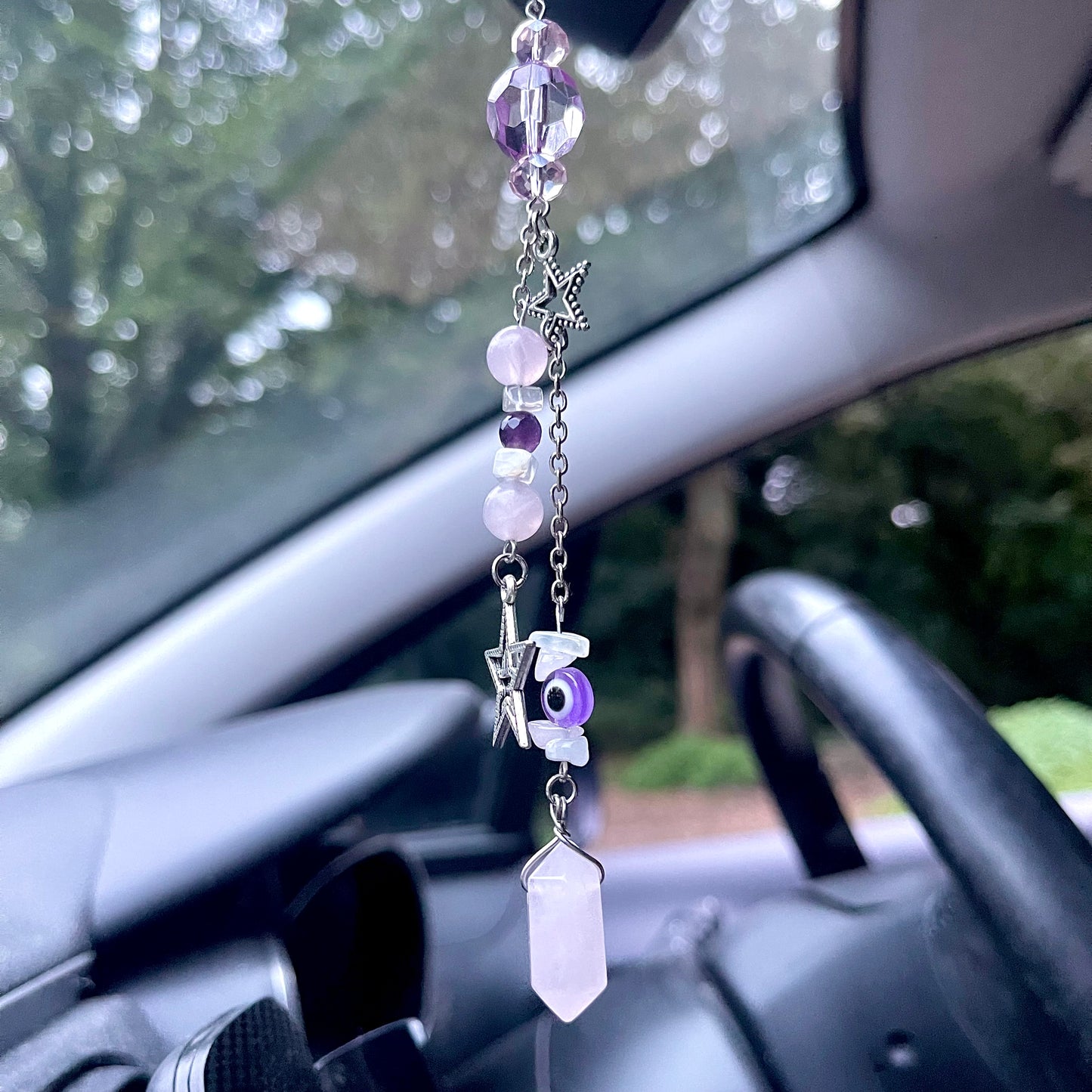 starry eyes car charm