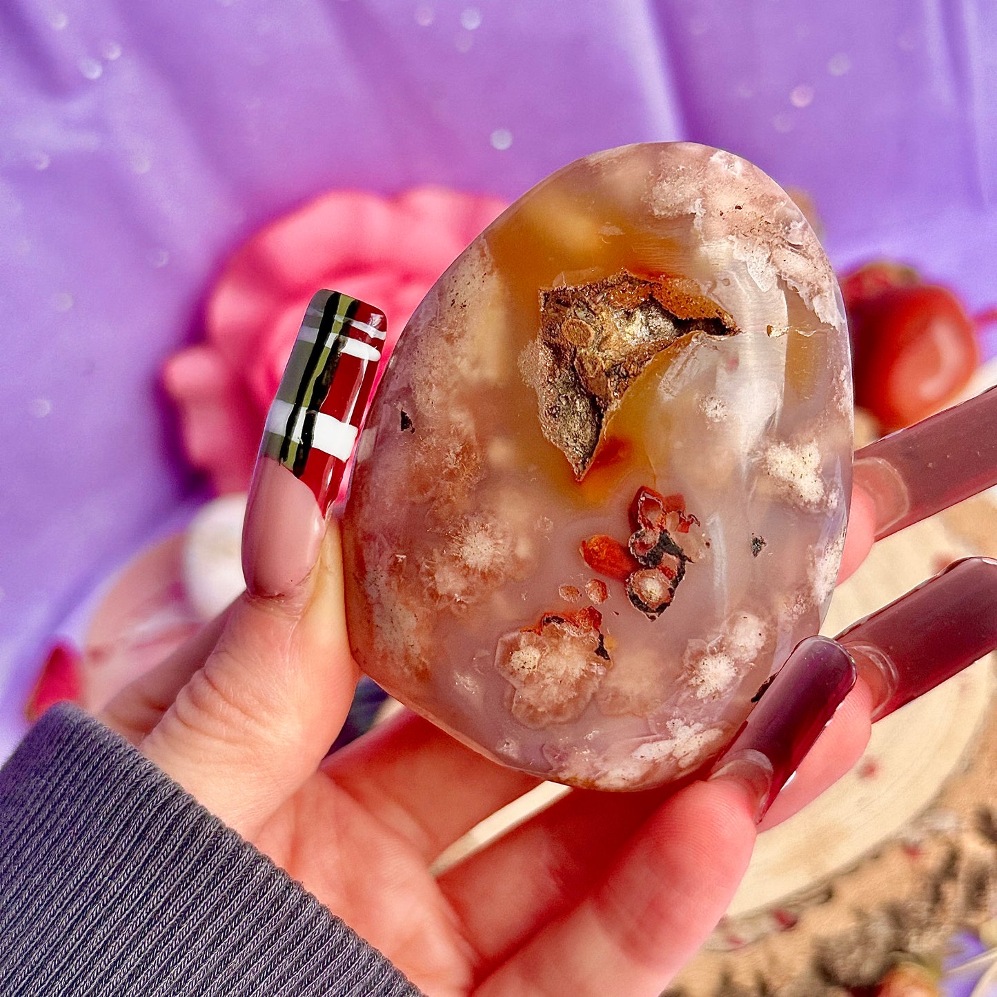 flower agate freeform B