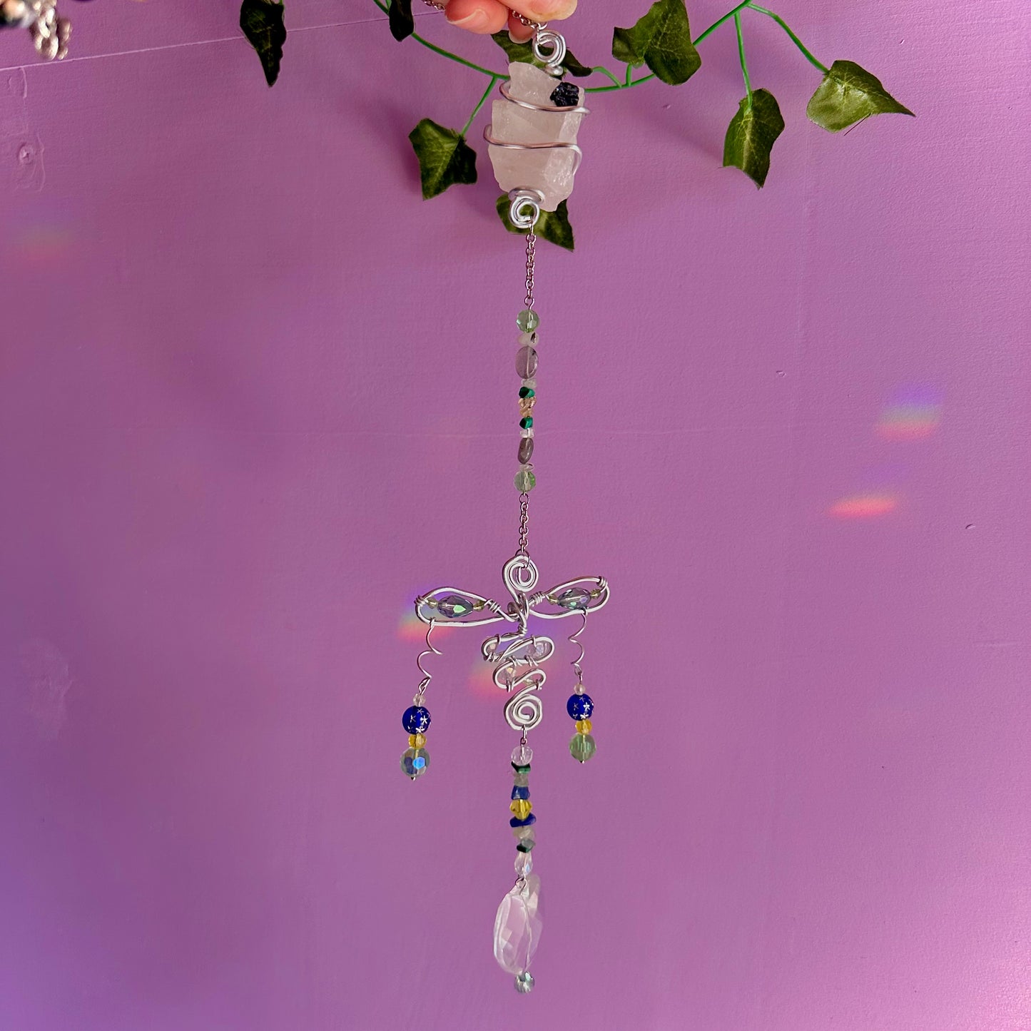 dragonfly garden suncatcher