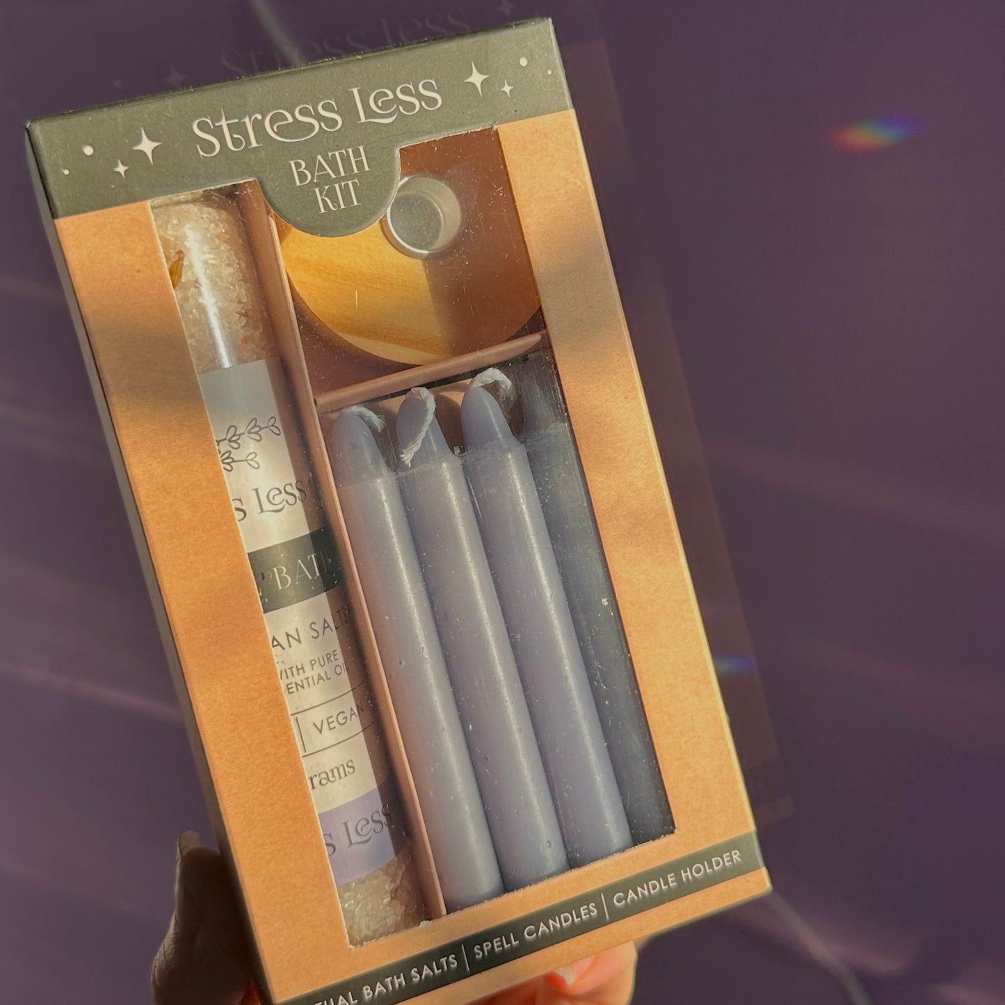 stress less magick herbal ritual bath kit