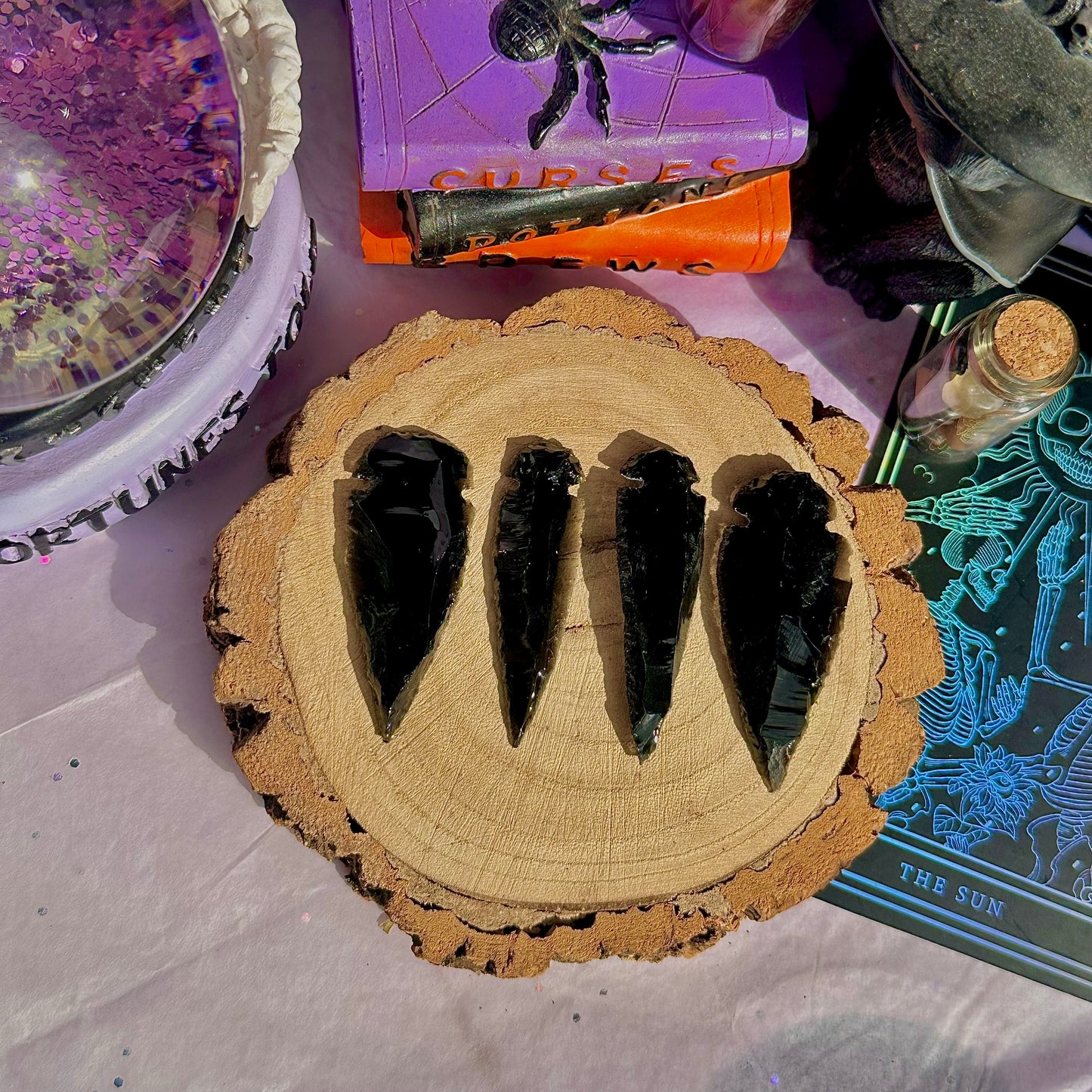 black obsidian arrows ~ intuitively chosen