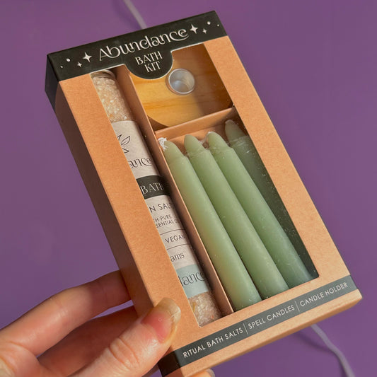 abundance magick herbal ritual bath kit