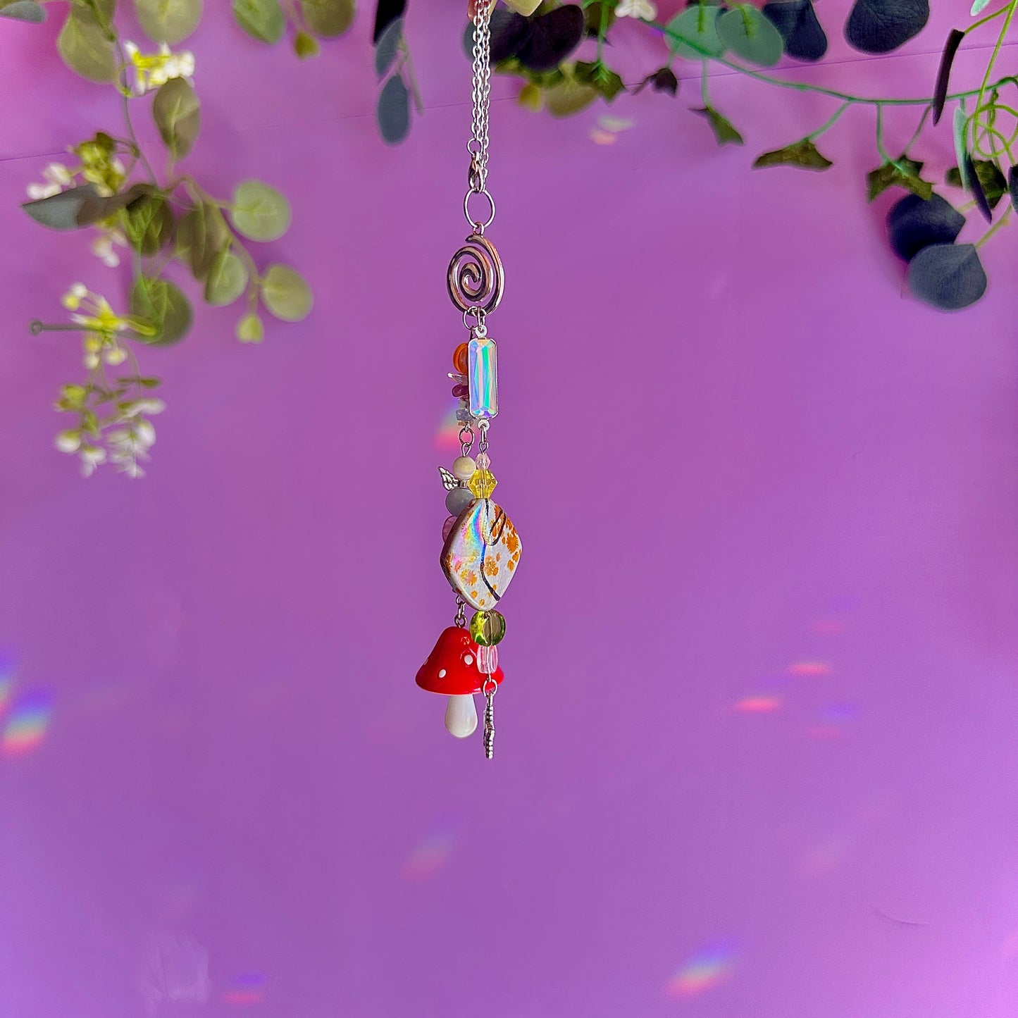 a fae’s garden car charm