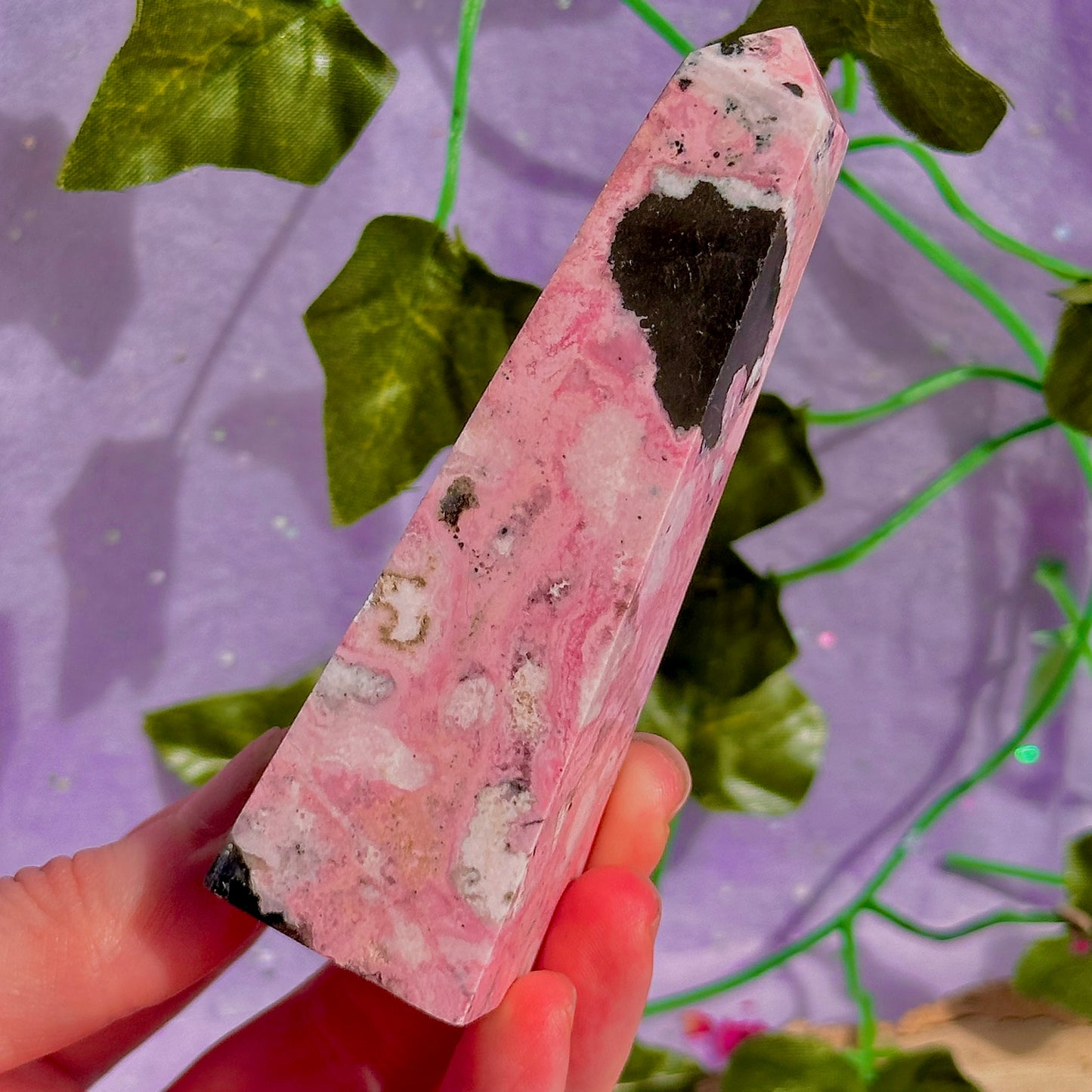 peruvian rhodonite towers ~ choose your own