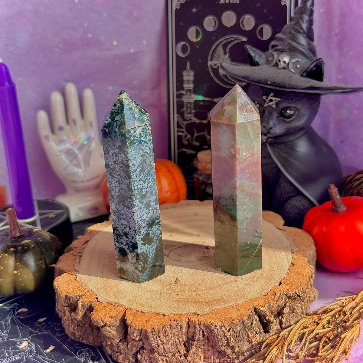 moss agate towers ~ choose your own