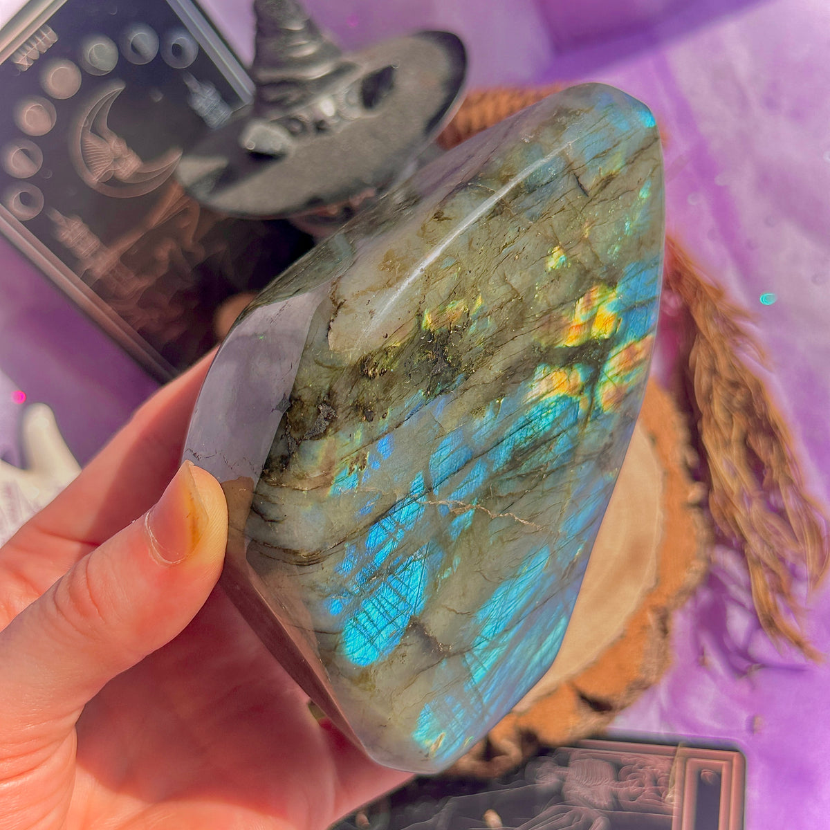 labradorite freeform large