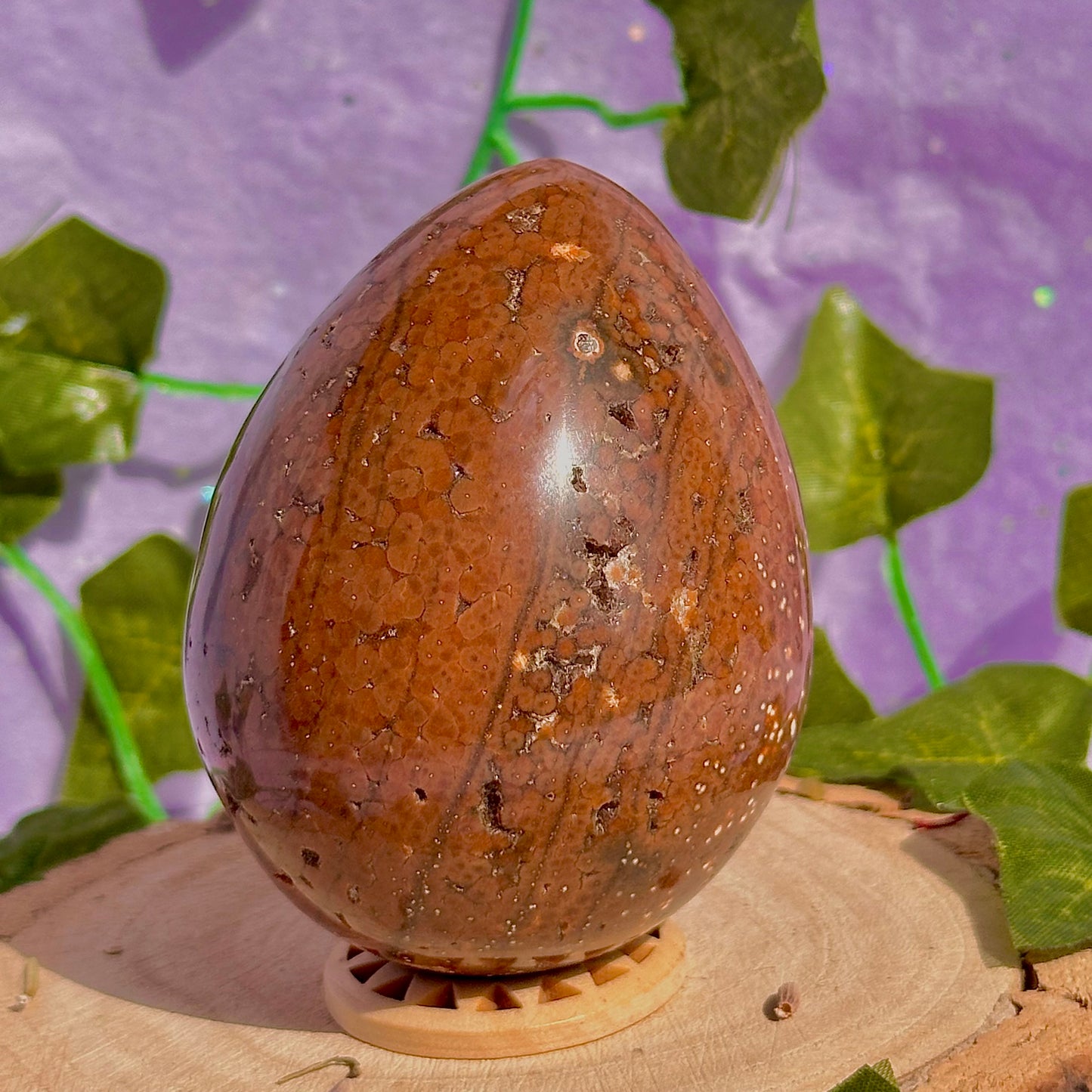 sea jasper big egg carving