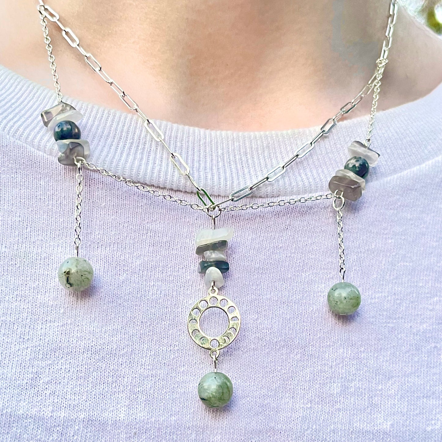 going through phases necklace