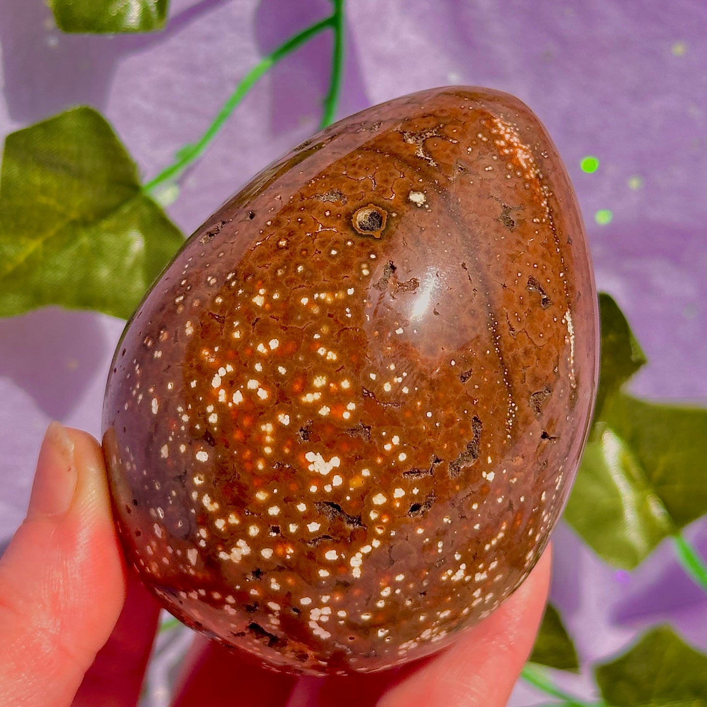 sea jasper big egg carving