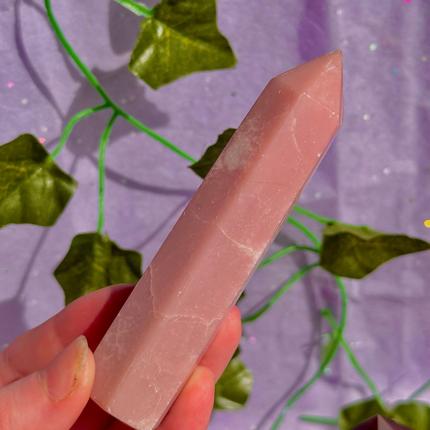 pink/red towers ~ pink opal, rhodonite & carnelian ~ choose your own