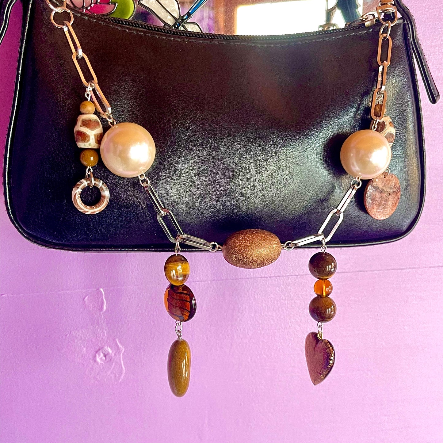 strength bag charm