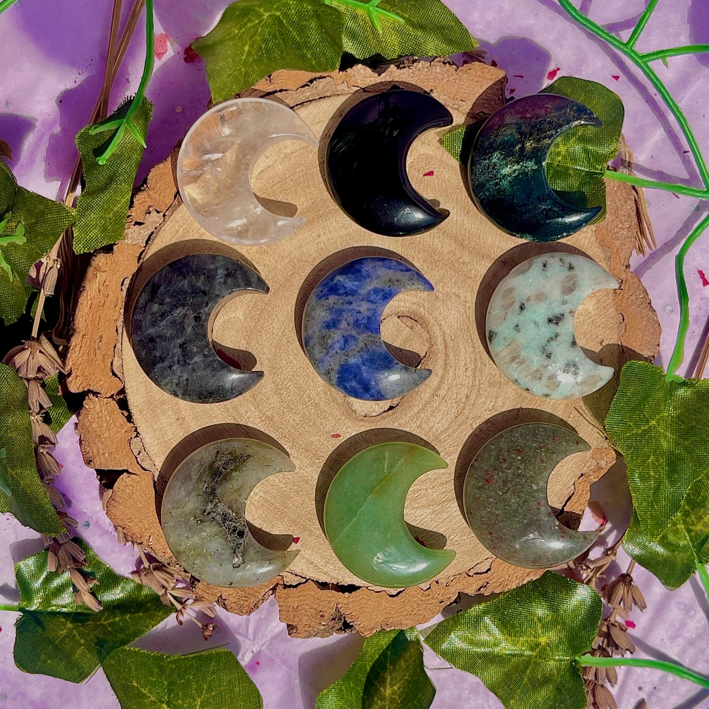 moon carvings ~ choose your own