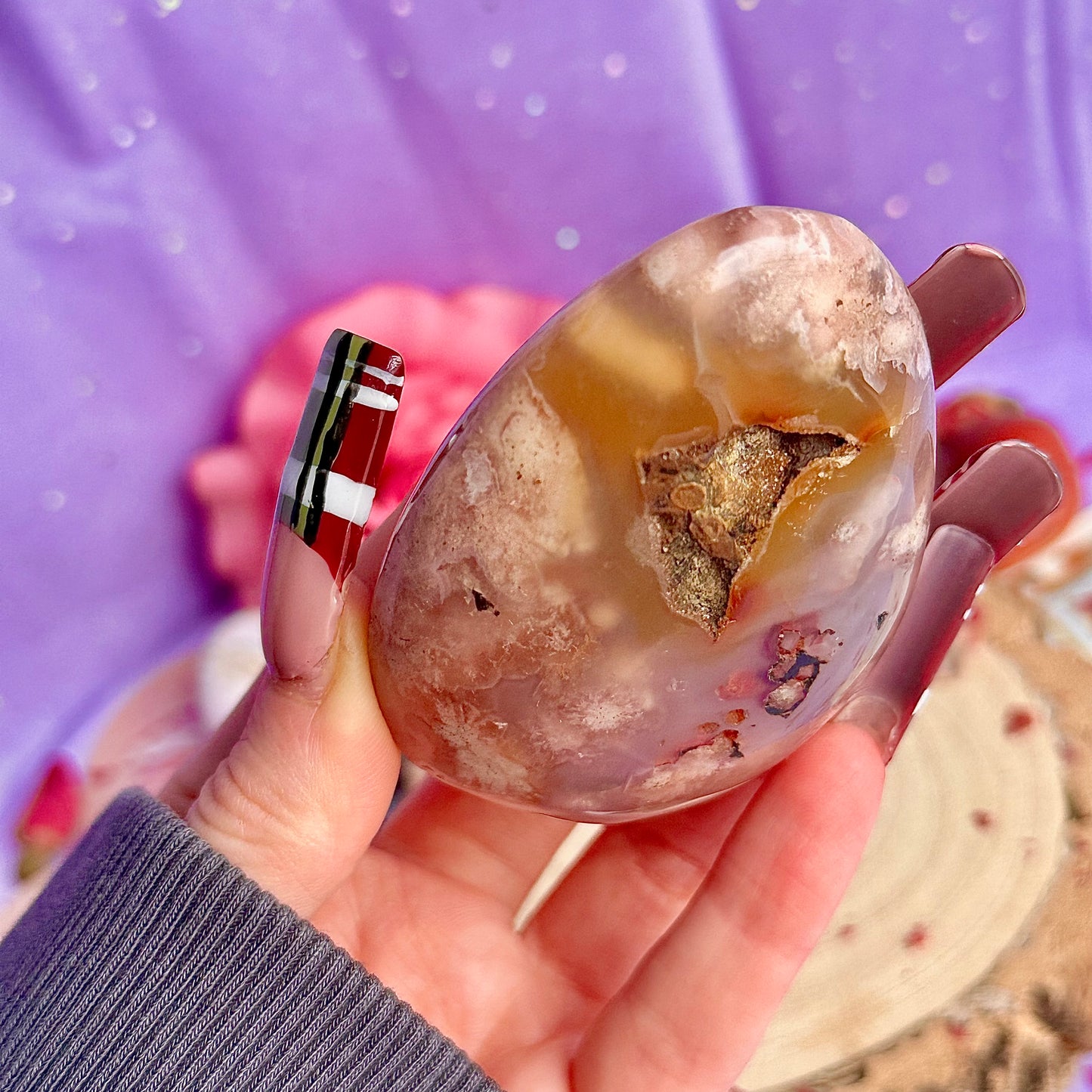 flower agate freeform B