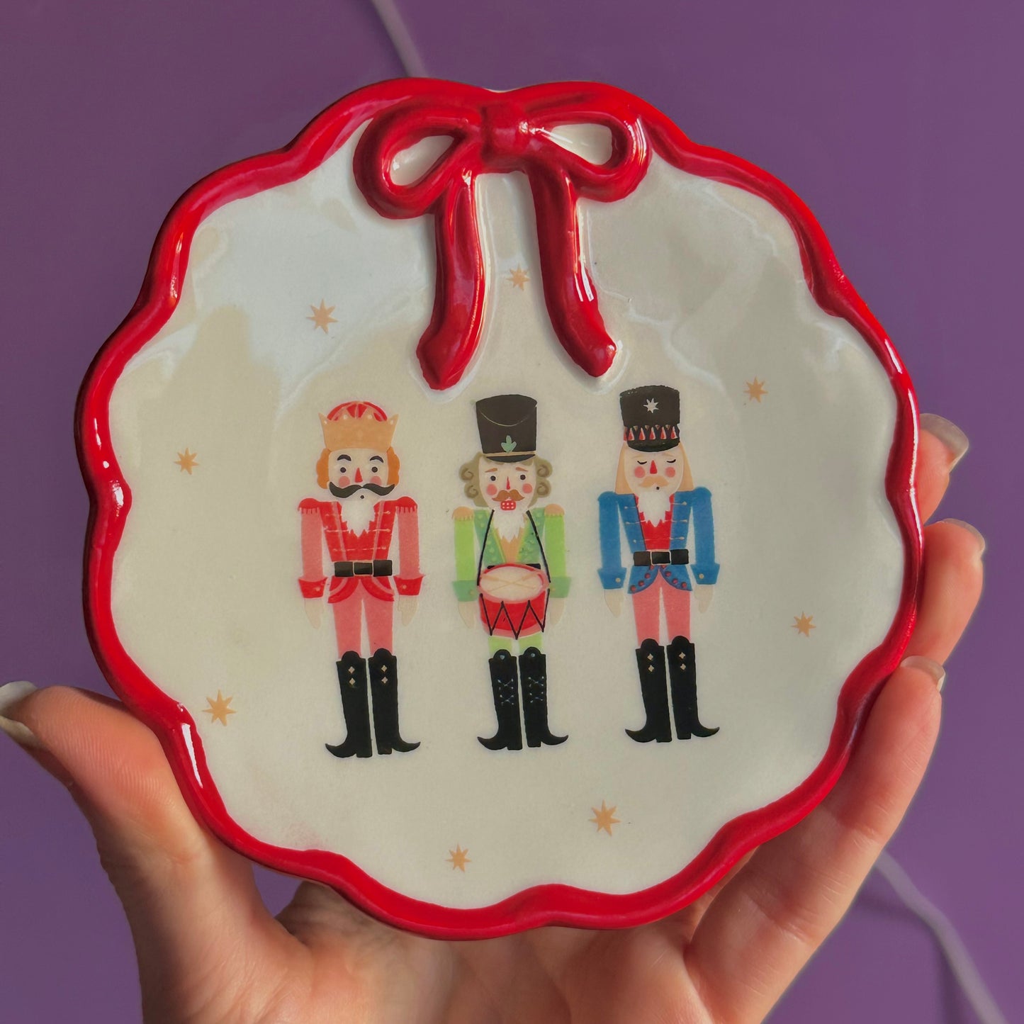 nutcracker trinket dish