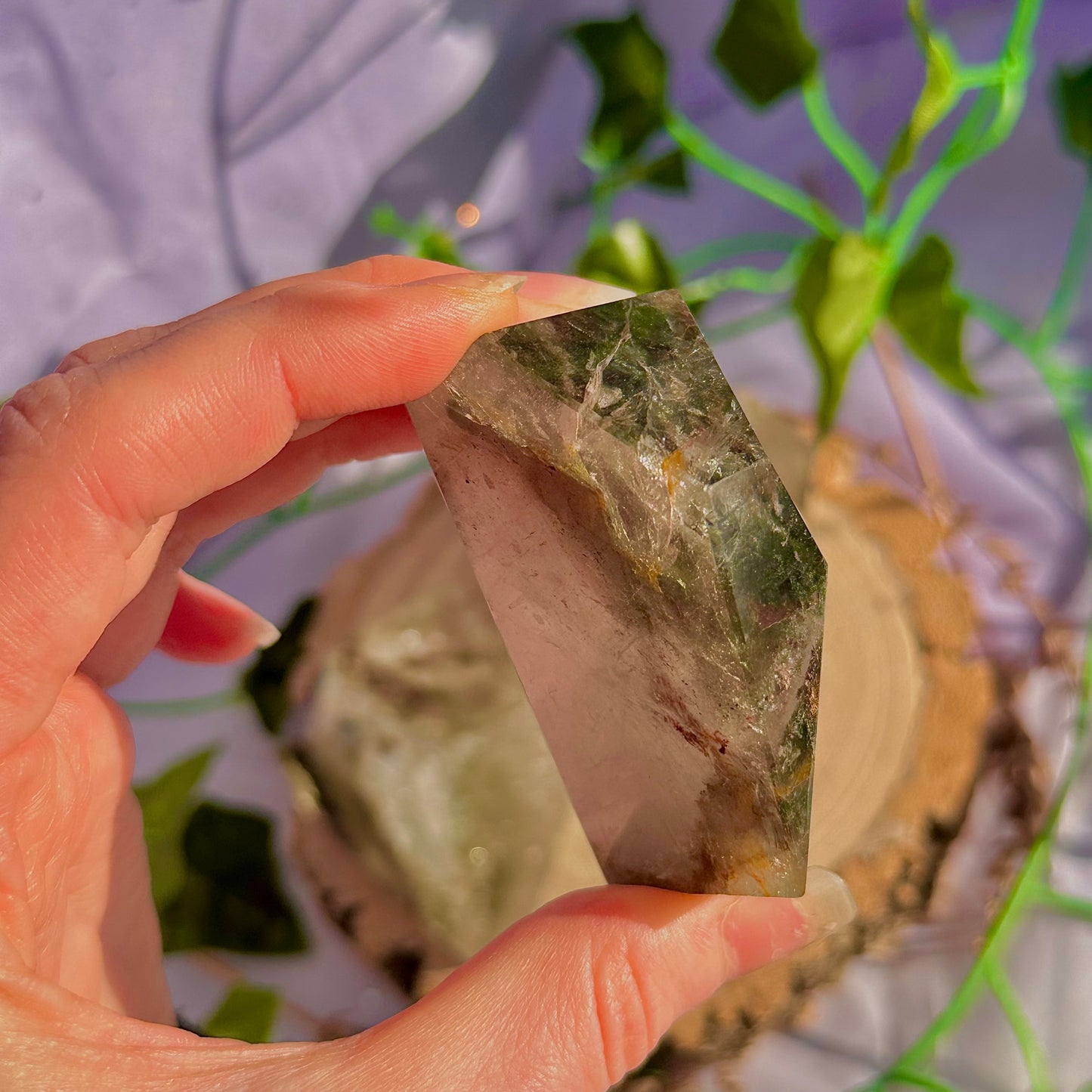 garden quartz freeform ~ intuitively chosen