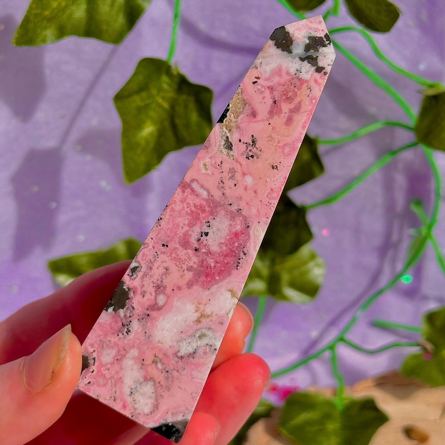 peruvian rhodonite towers ~ choose your own